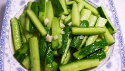 蒜泥黄瓜