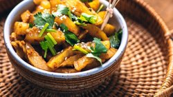 最爱的小吃，狼牙土豆（非油炸烤箱版）