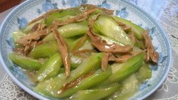 笋干丝瓜