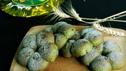 抹茶红豆餐包