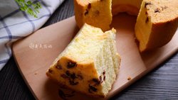 营养美味的果干酸奶戚风