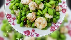 豆米炒虾仁