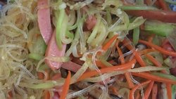 节瓜炒粉丝