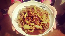 牛肉翻滚小章鱼