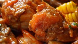 日食记 | 香辣明虾肉蟹煲