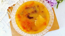 番茄木耳瘦肉汤~美颜排毒
