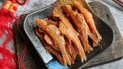 香煎小红鱼