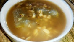 夏季薏米绿豆冬瓜汤