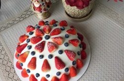 草莓炸弹蛋糕做法揭秘