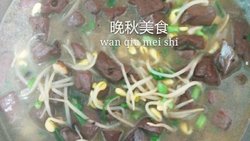 去尘猪红煮豆芽