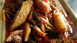 麻辣红油鸡