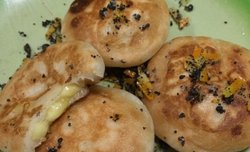 橙汁芝士流心饼