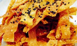 油炸甜酥馄饨皮