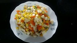 三色鸡肉丁