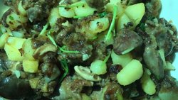 鸡心土豆（喜欢辣口的请辣椒炝锅）