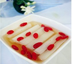 小植菜谱丨山药也可以嘎嘣脆——枸杞拌山药