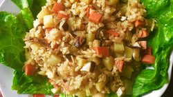 香菇什锦蒸米饭（送给爱上香菇的你）