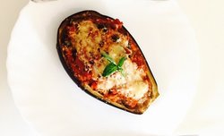 地中海素食馅焗茄子煲