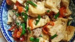 豆腐肉末