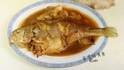 家常炖黄鱼