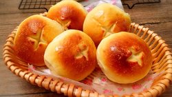 芝士蜜红豆小面包