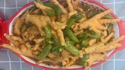 正宗川味青椒鸡爪