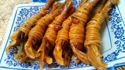 风味独特、骨酥而脆*水阳三宝之一鸭脚包
