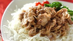 日式黑糖姜汁里脊（豚の黒糖ショウガ焼き）