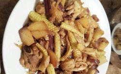 爆炒鸡肉