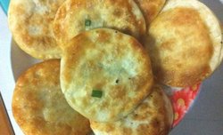 韭菜肉饼