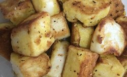 孜然鸡蛋馒头块