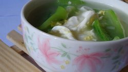 丝瓜鸡蛋汤（家乐的浓汤宝）