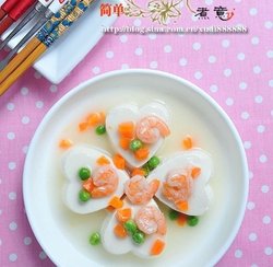 虾仁爱心豆腐
