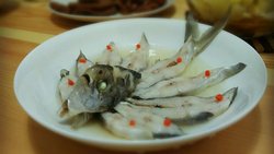 孔雀开屏清蒸鲳鱼