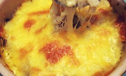 焗烤奶汁香菇饭（≧≦）グラタン