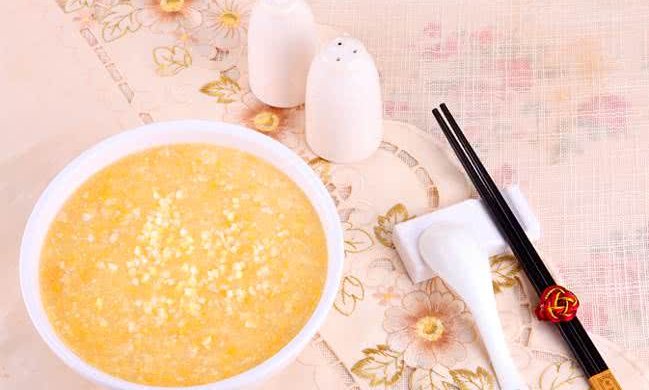 电锅菜——鸡茸栗米羹