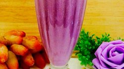 紫薯豆浆