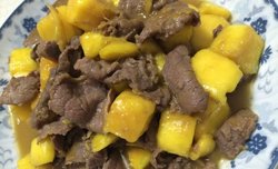 下饭的芒果炒牛肉