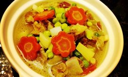 豌豆焖排骨—简单营养均衡