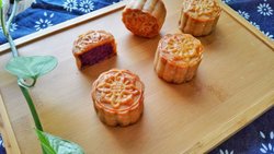 广式紫薯月饼