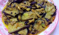 咸蛋黄茄子
