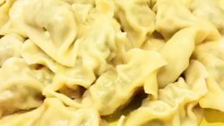 韭菜鲜虾饺子