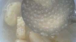 荸荠葱白西米露（可以用来给宝宝做食疗）