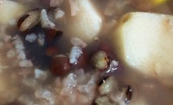 红豆 山药 糯米粥