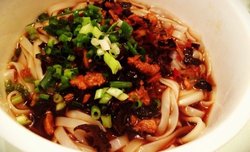 木耳肉末面