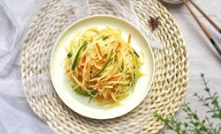 酸爽可口的窍门 醋溜土豆丝#在“家”打造ins风美食