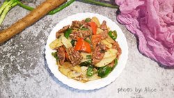 山药炒腰花