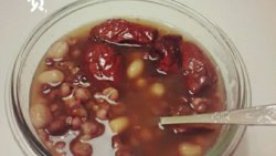 红豆薏米花生汤
