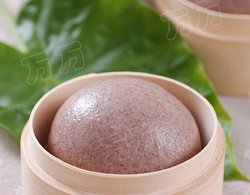 黑米馒头