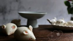 肥肥的小老鼠馒头